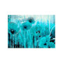 Voir la diapositive 2 : Paris Prix Papier Peint  Turquoise Madness