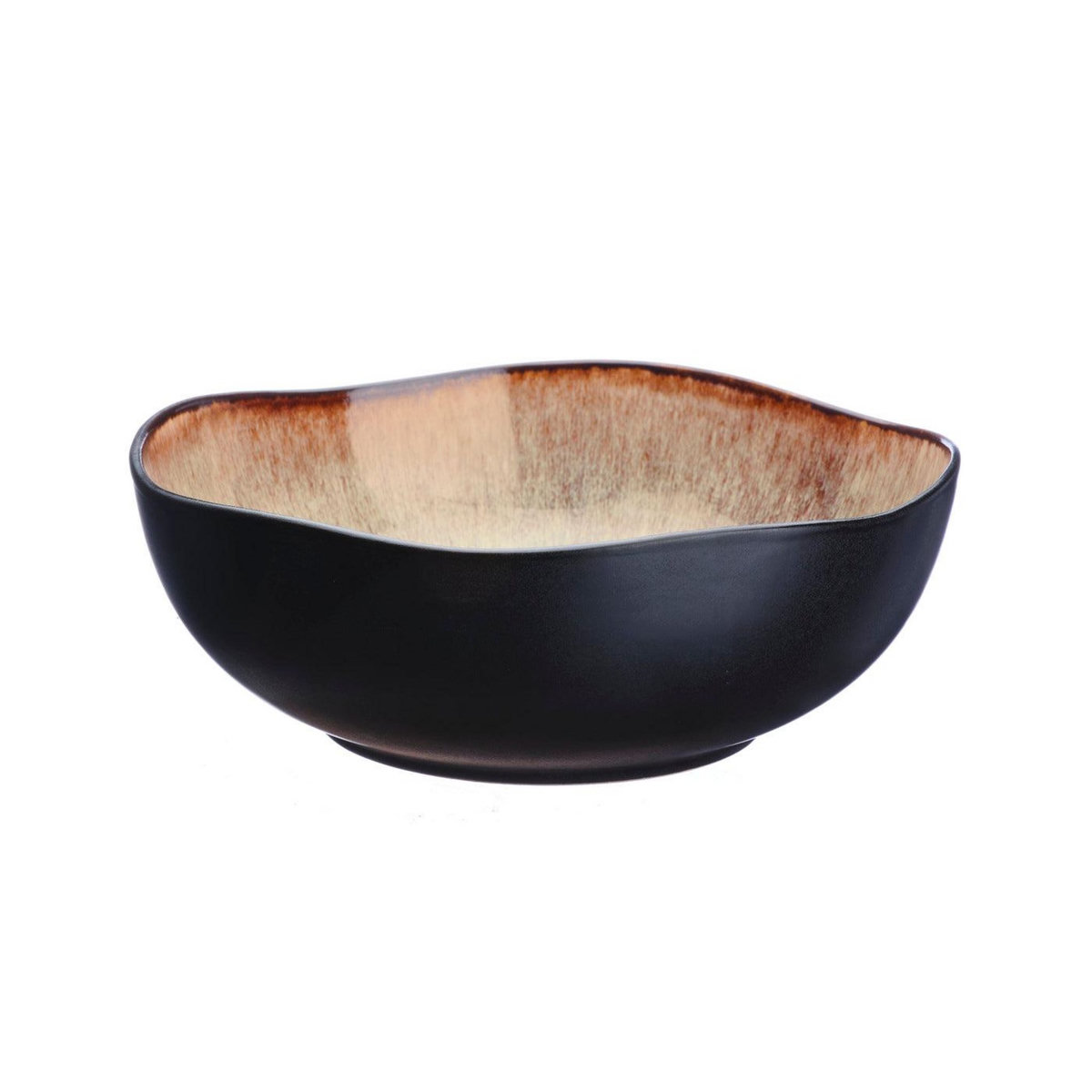 BJORN Saladier IRIS Ø24cm et Ø28,5cm - 2 pièces - Marron sauvage