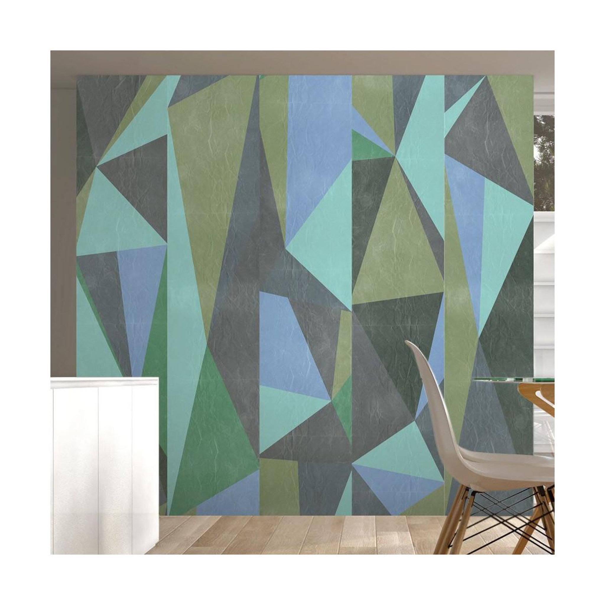 Paris Prix Papier peint  triangles gris  50x1000cm