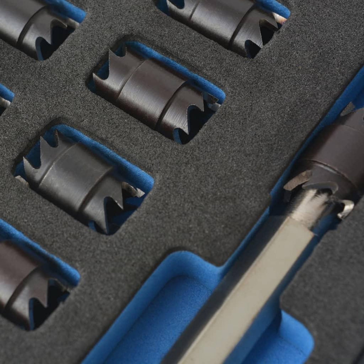 VIDAXL Set de coupe-soudure par points Acier rapide 13 pieces