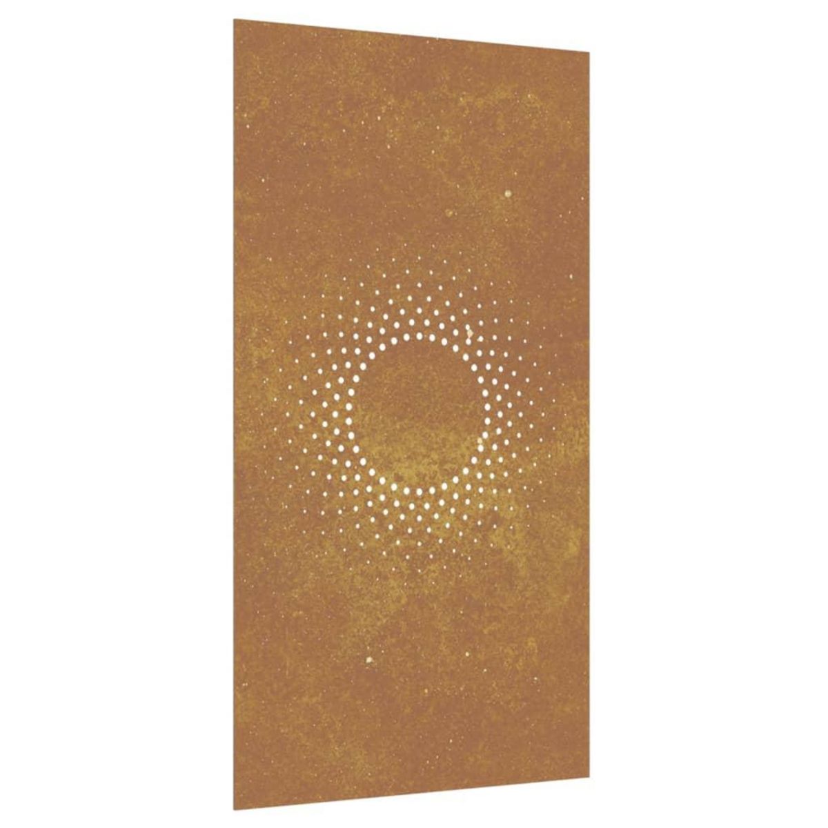 VIDAXL Decoration murale jardin 105x55cm acier corten design du soleil