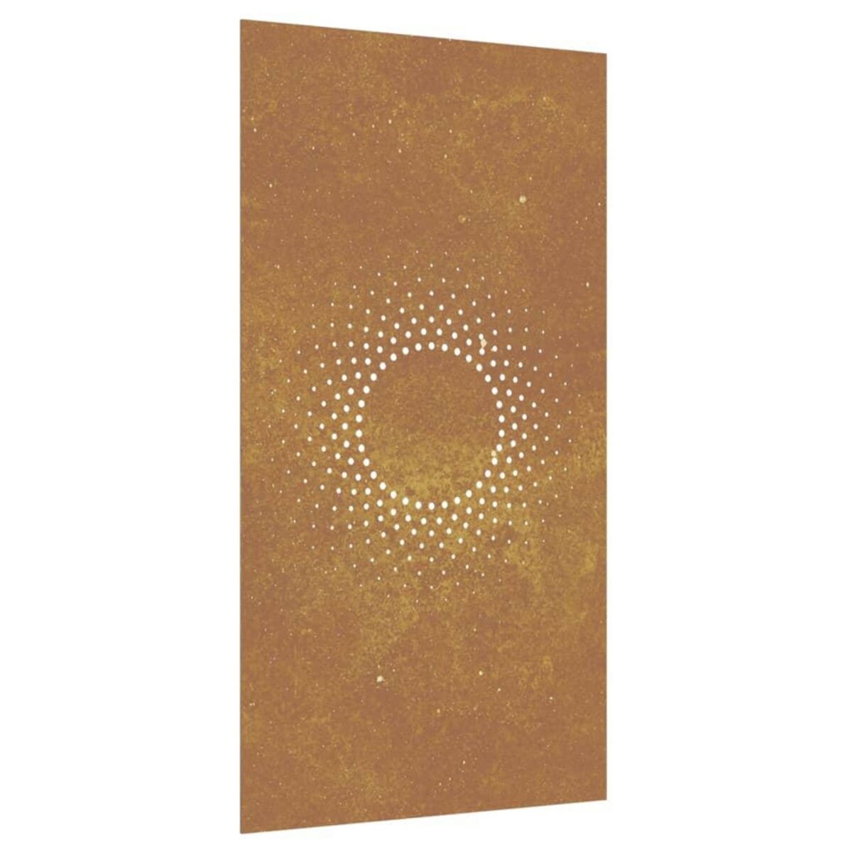 VIDAXL Decoration murale jardin 105x55cm acier corten design du soleil