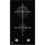 ELECTROLUX Table domino verre gaz 30cm 3900w noir - egc3322nvk