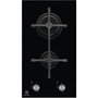 Voir la diapositive 1 : ELECTROLUX Table domino verre gaz 30cm 3900w noir - egc3322nvk