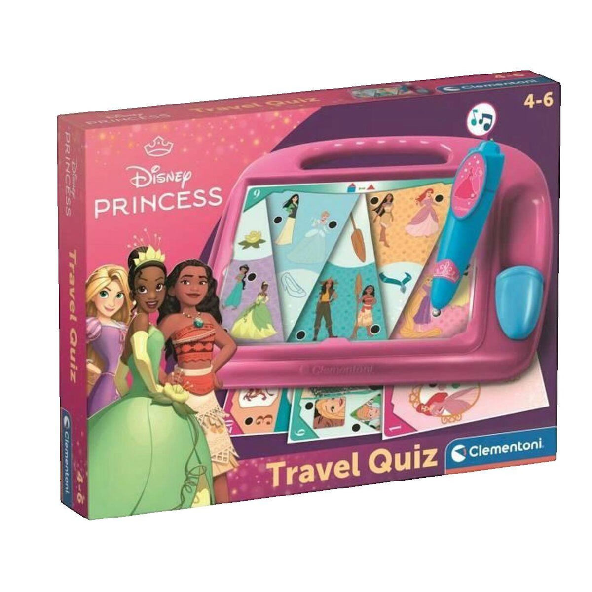 CLEMENTONI Pupitre éducatif Clementoni Rose interactif