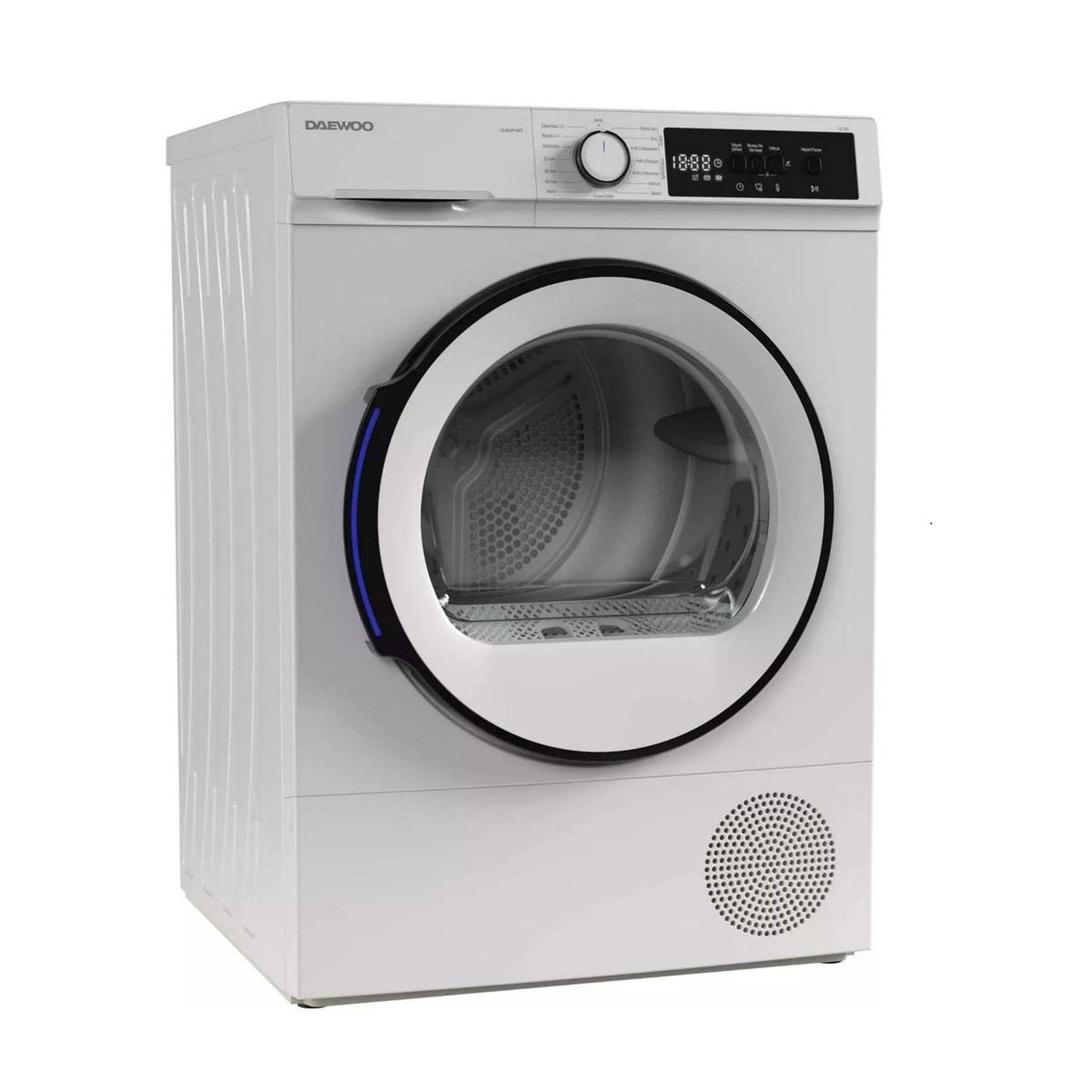Voir la diapositive 3 : Daewoo Sèche-linge pompe à chaleur 60cm 10kg - tdb0gp1we0