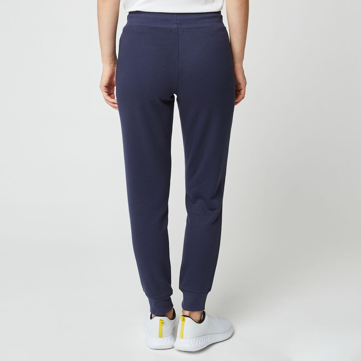 INEXTENSO Pantalon molleton bleu marine femme