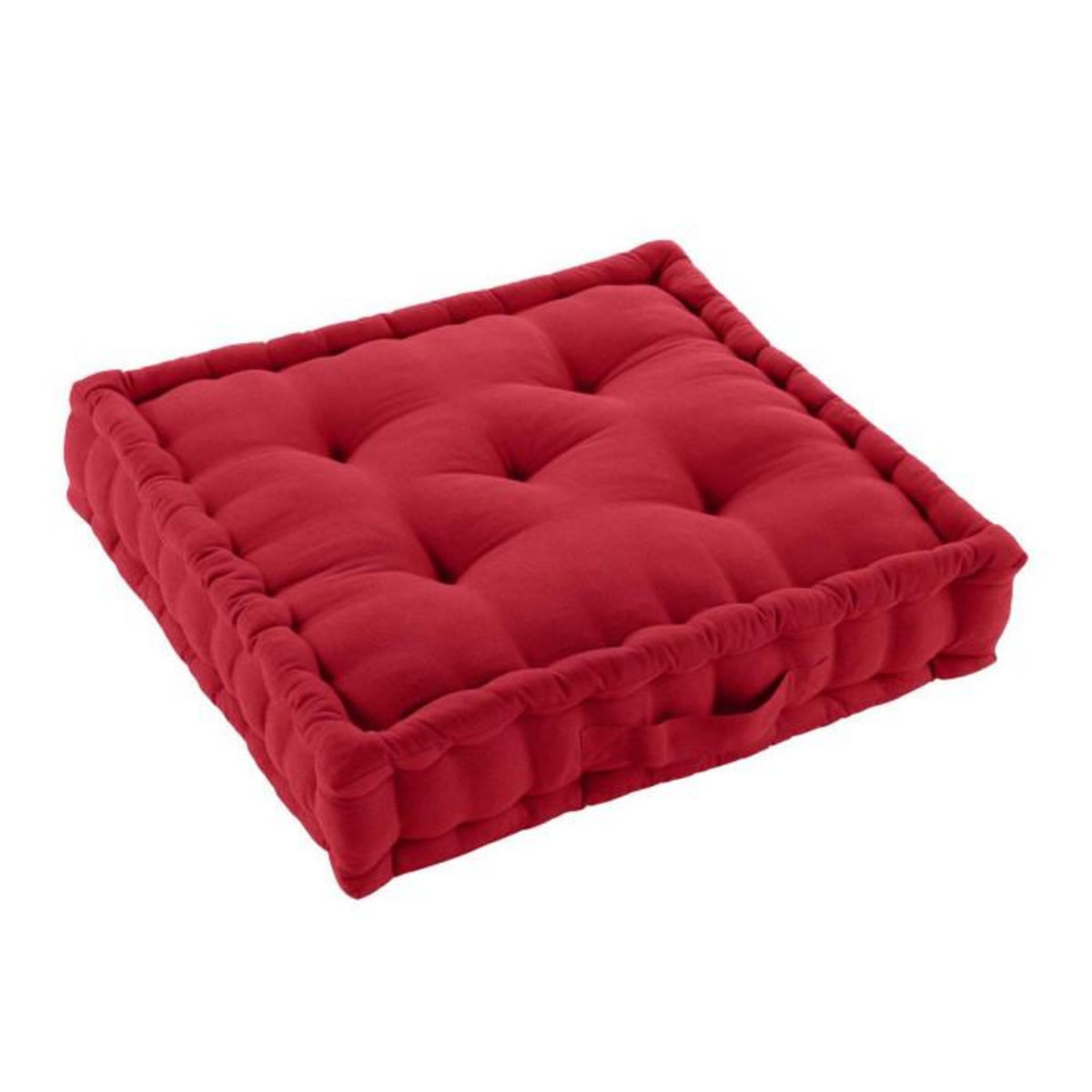Paris Prix Coussin de Sol  Twily  50x50cm Rouge