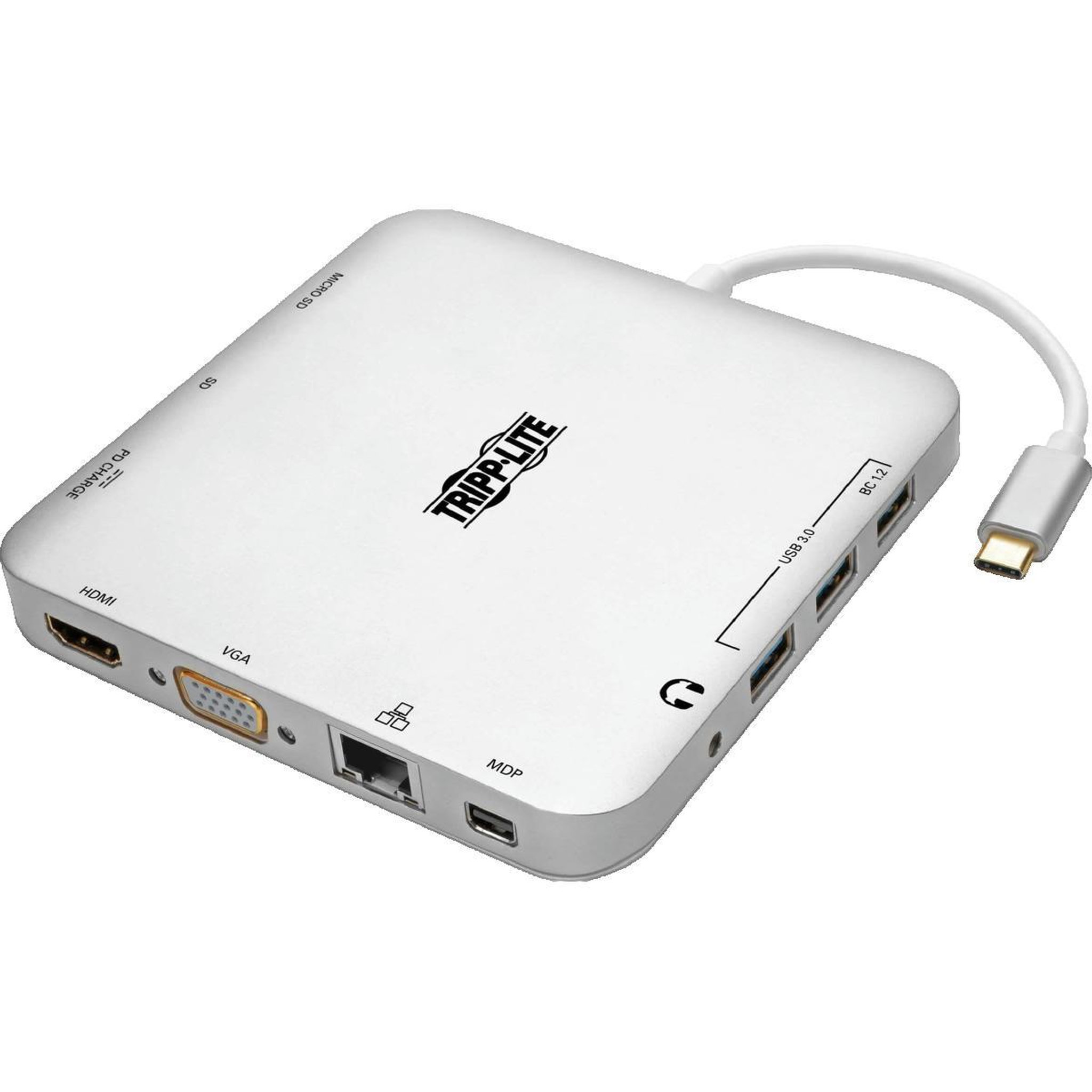 TRIPPLITE Station d'accueil USB-C Tripp Lite U442-DOCK2-S Argent