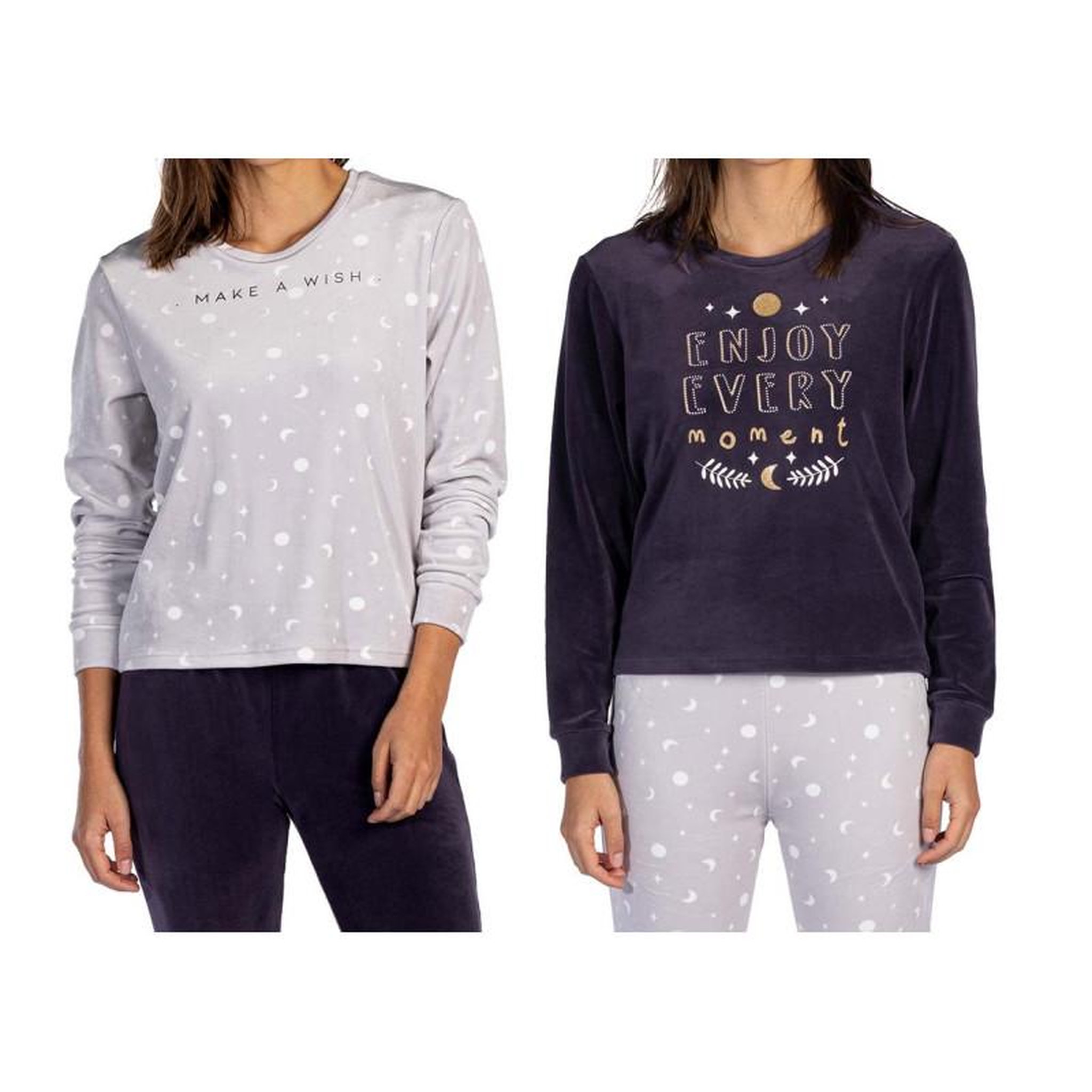 Voir la diapositive 2 : OZABI Pyjama COTON MELISSA BROWN