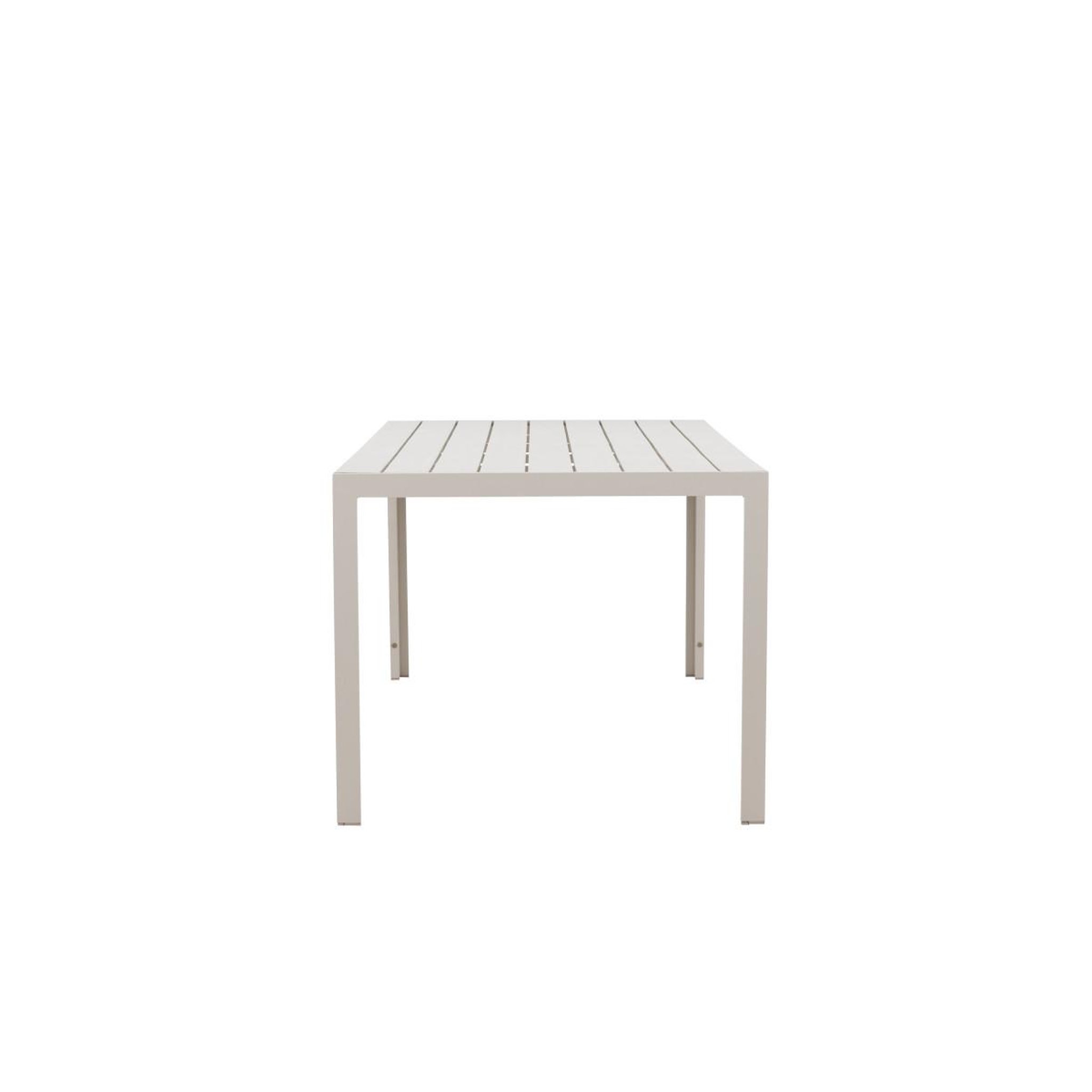 Voir la diapositive 2 : Paris Prix Table de jardin  mirko  205cm beige