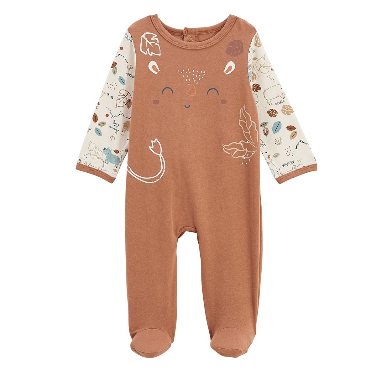 Petit Béguin Lot de 2 pyjamas bébé Kansas City