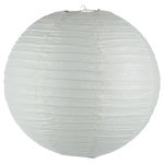ATMOSPHERA Lanterne Boule en Papier  Générique 45cm Blanc