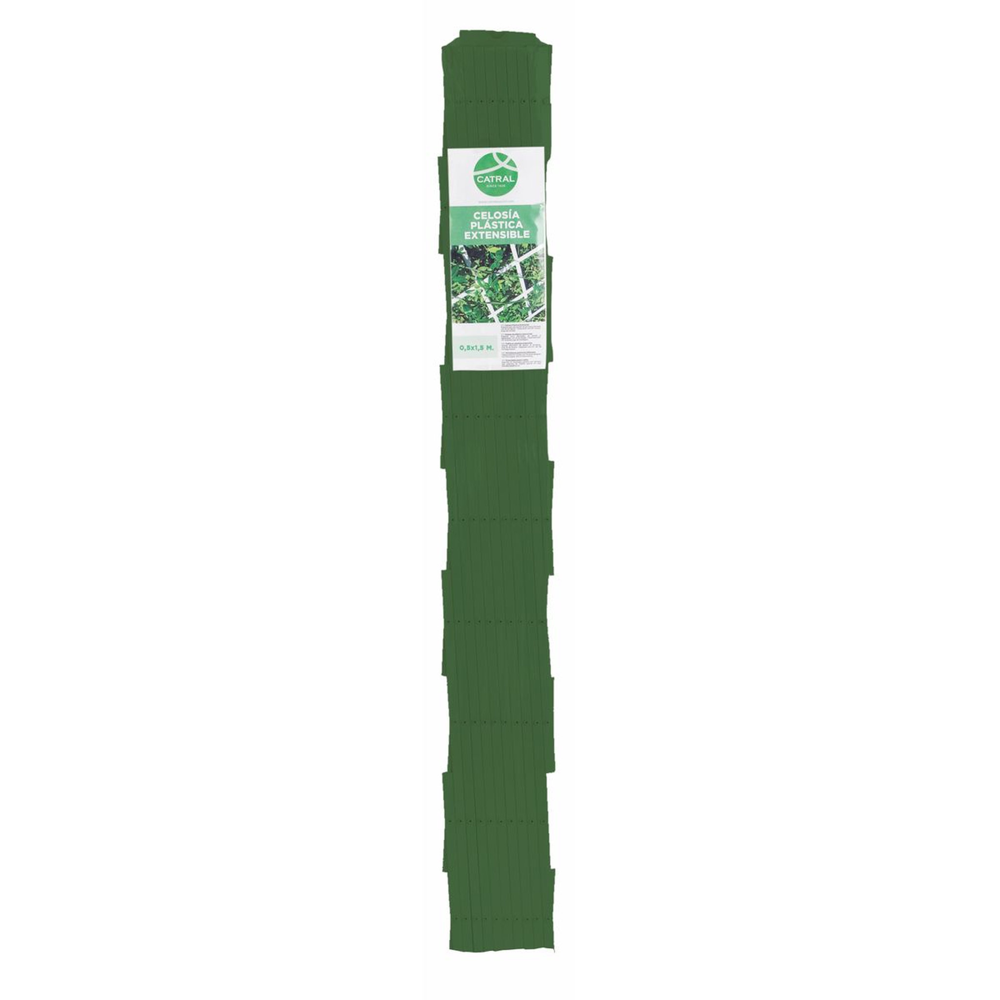 Voir la diapositive 2 : Catral Treillis pvc extensible 1mx2m vert