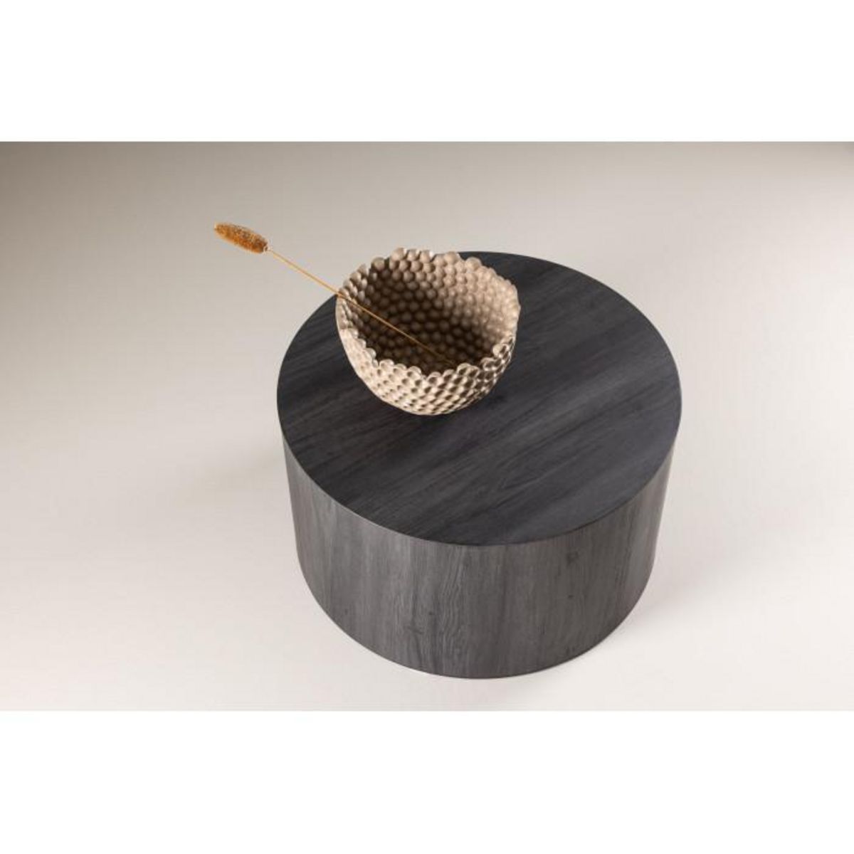 Paris Prix Table Basse Ronde  York  80cm Noir