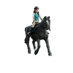 Schleich Figurine Schleich Horse Club Lisa & Storm réaliste multicolore