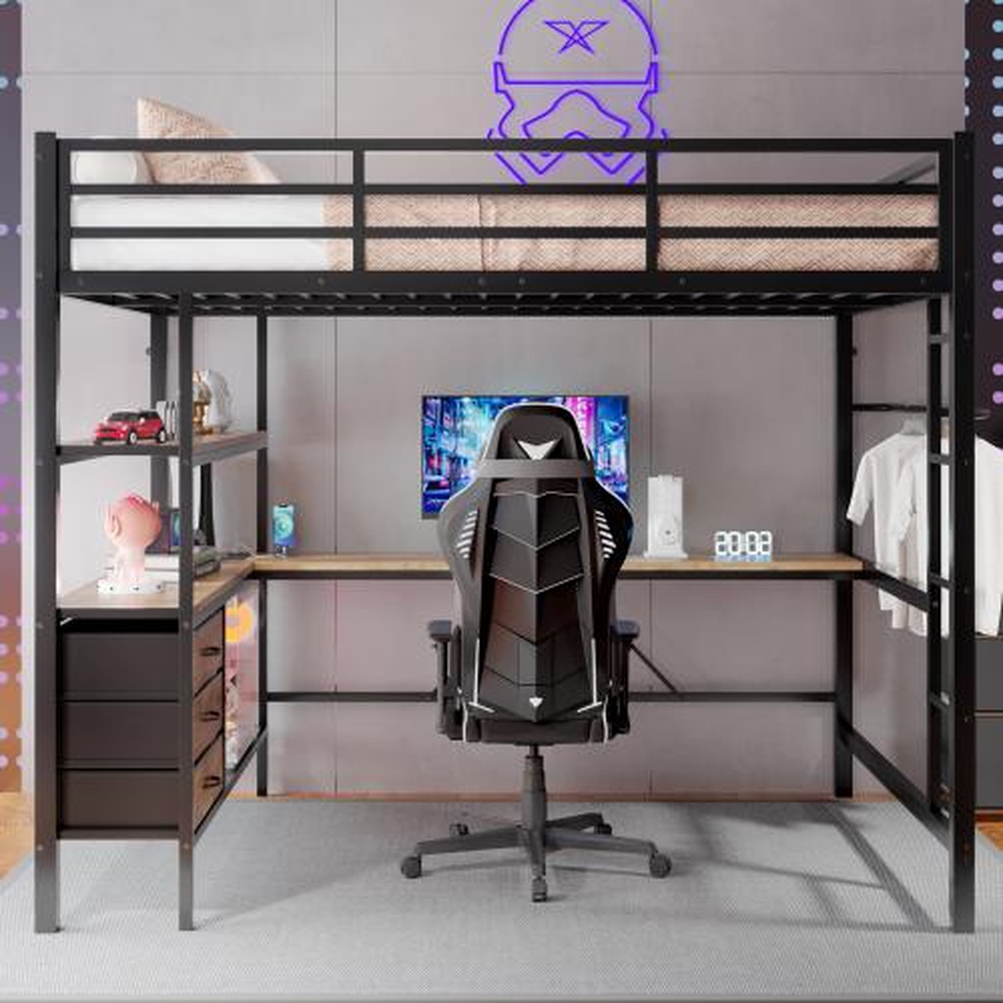 Voir la diapositive 4 : MERAX Lit mezzanine