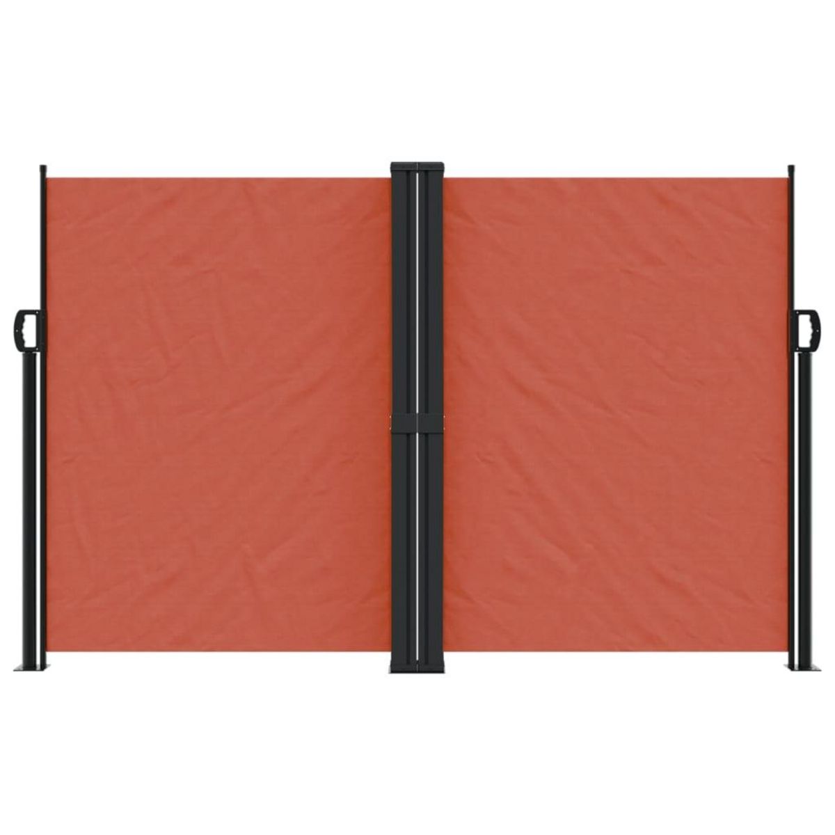 VIDAXL Auvent lateral retractable terre cuite 160x1000 cm