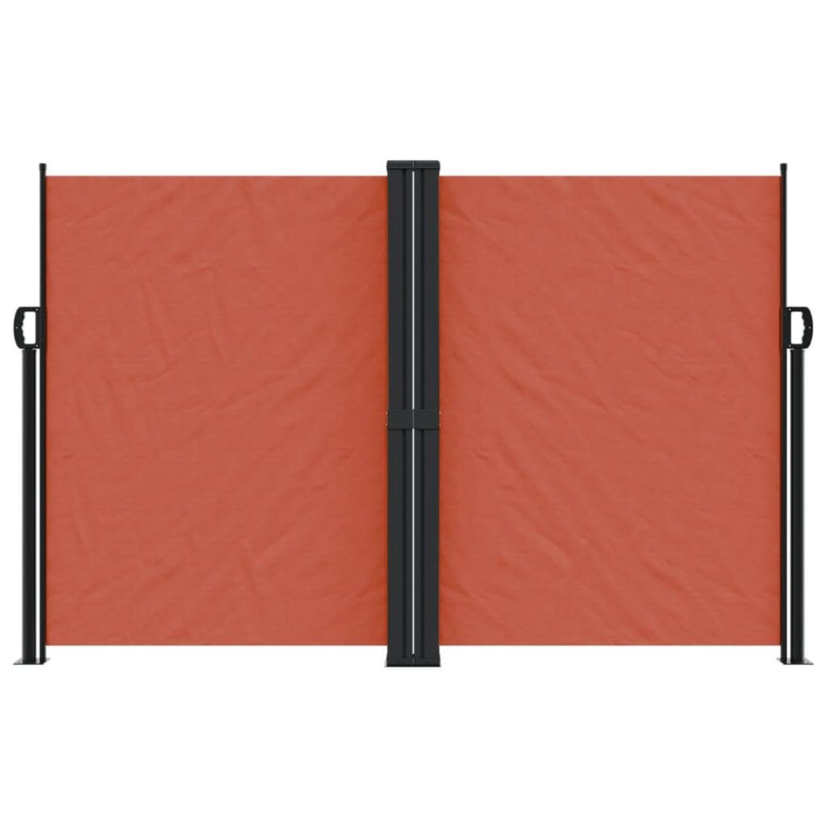 VIDAXL Auvent lateral retractable terre cuite 160x1000 cm