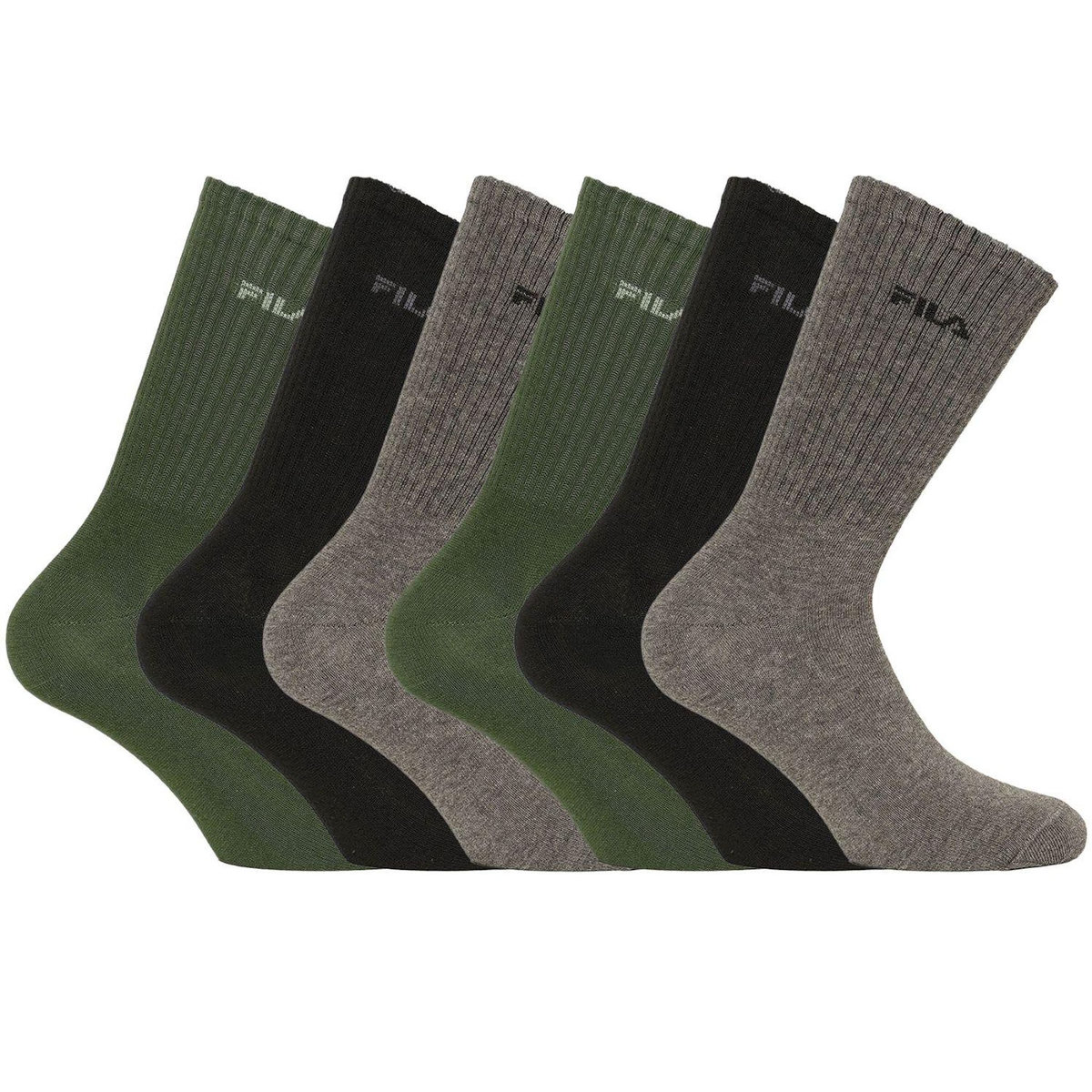 FILA Lot de 6 Paires de tennis homme en viscose de bambou FU5513