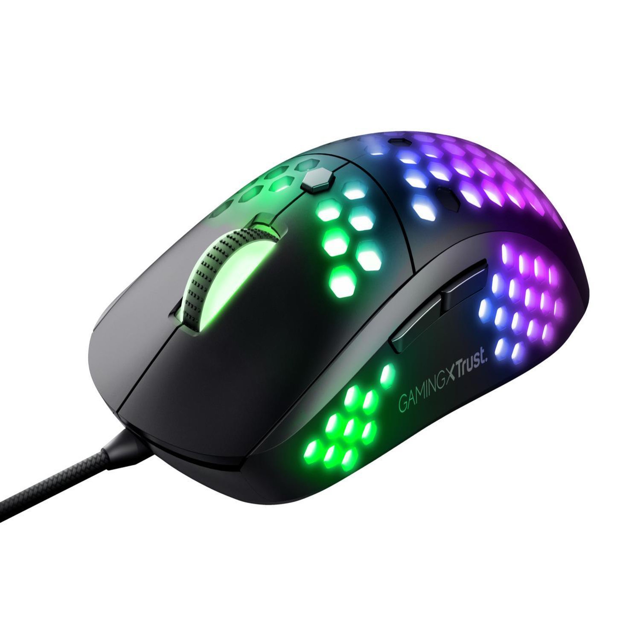 Voir la diapositive 2 : Trust Trust gxt 960 souris droitier usb type-a optique 10000 dpi