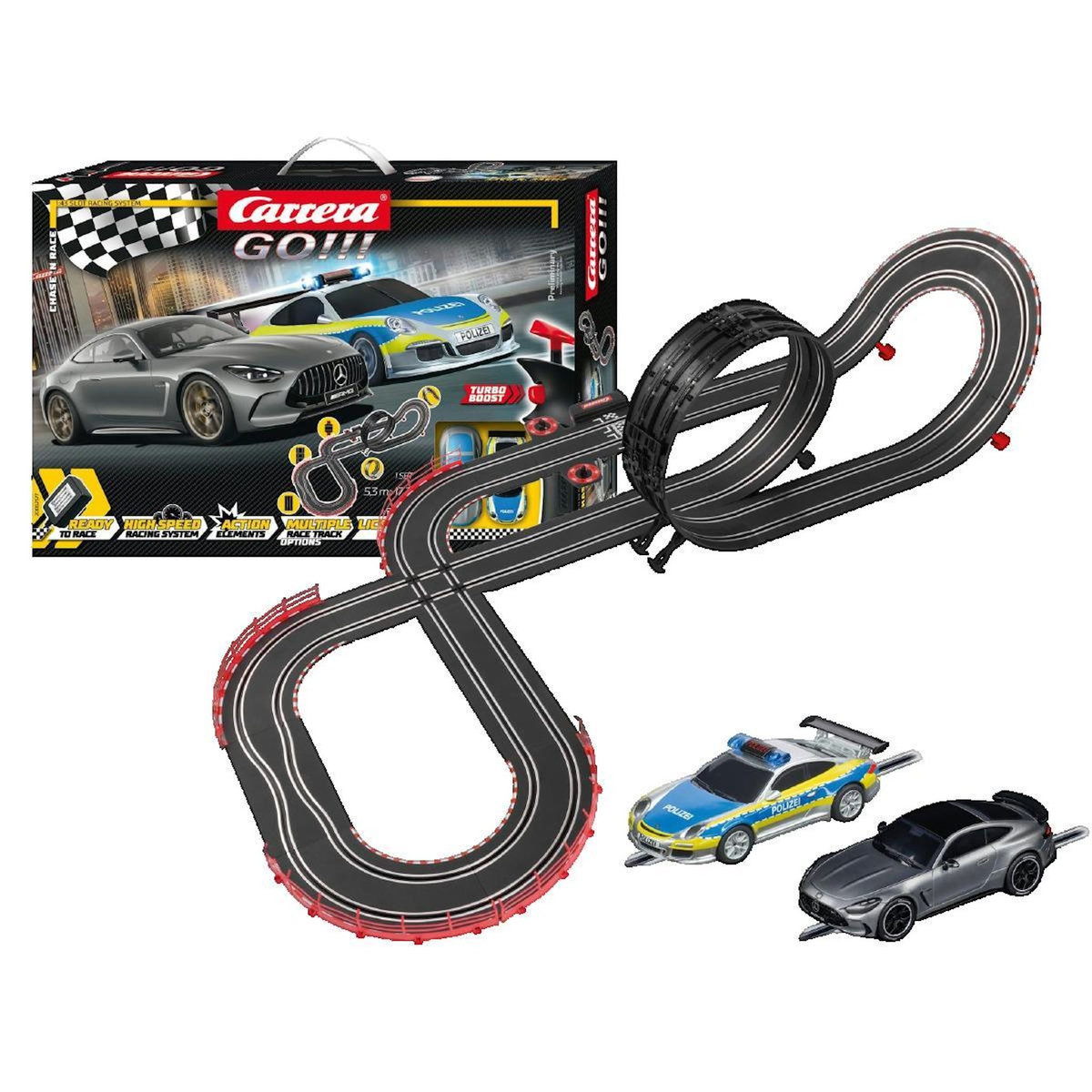 Carrera Piste de course Carrera GO!!! Confrontation de justice de rue