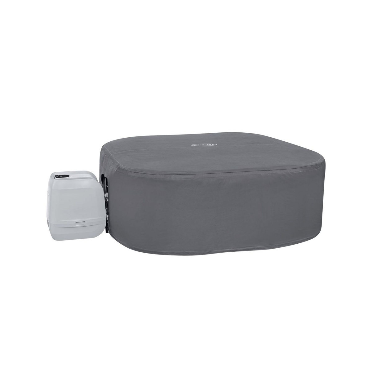 BESTWAY Couverture thermique pour spa carré - 180x180x71cm - Gris