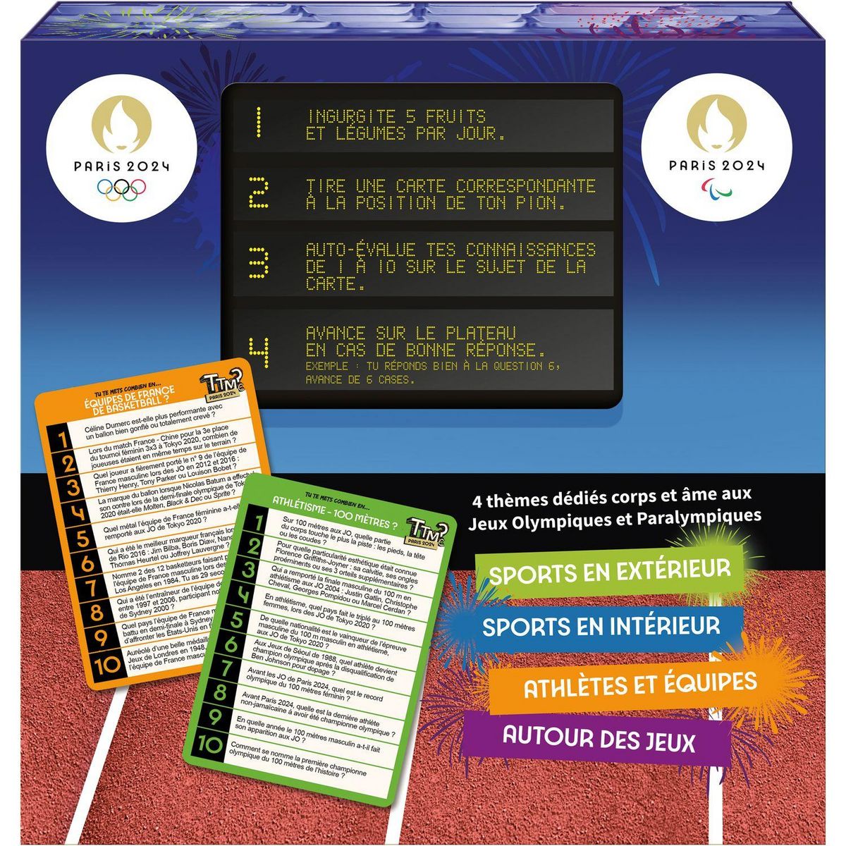 CARTAMUNDI Jeu Tu te mets combien - Paris 2024 