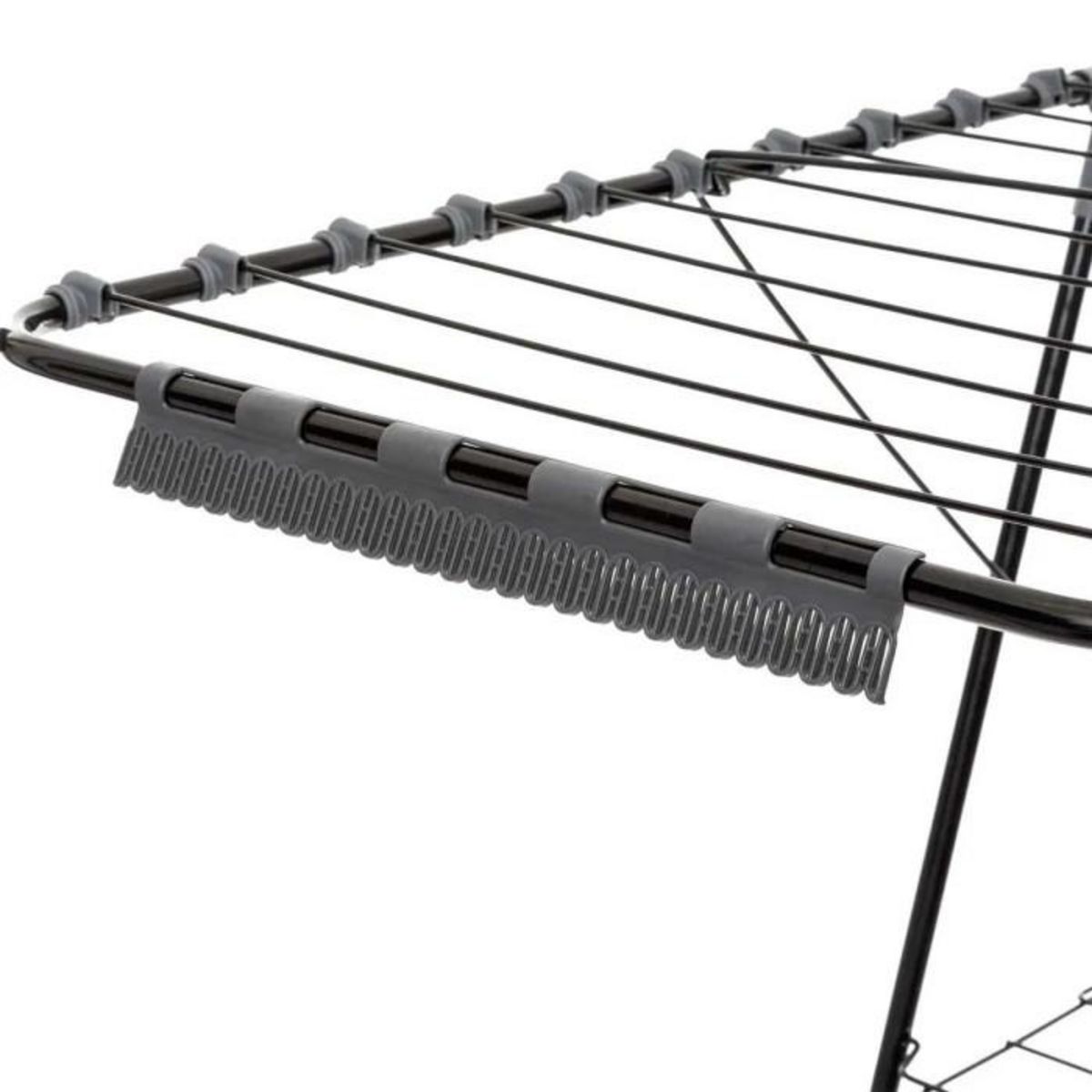 FIVE Étendoir à Linge Pliable  Mojave  31m Noir