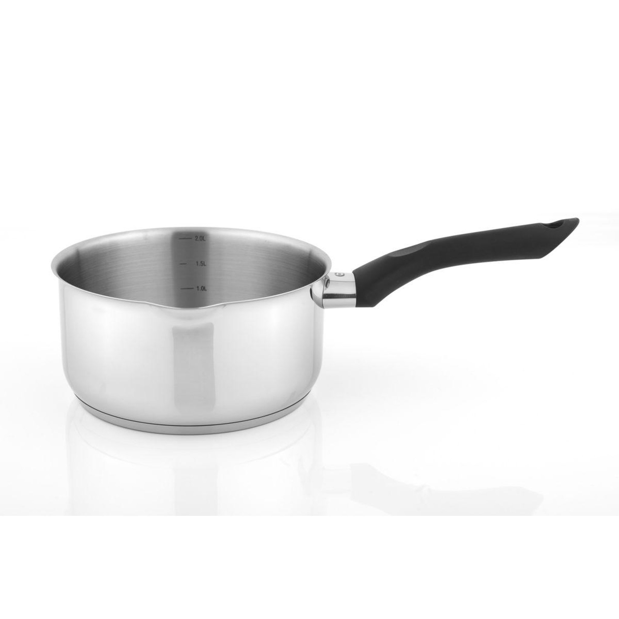 Voir la diapositive 2 : ESSENTIEL B Casserole 18cm inox