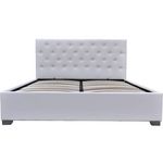 Habitat et Jardin Lit double avec coffre  Tino  - 140 × 190 cm - Blanc