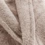 Voir la diapositive 2 : Paris Prix Peignoir Col Châle en Coton  Tendresse  Taupe