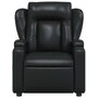 Voir la diapositive 5 : VIDAXL Fauteuil de massage inclinable Noir Similicuir