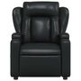 Voir la diapositive 5 : VIDAXL Fauteuil de massage inclinable Noir Similicuir