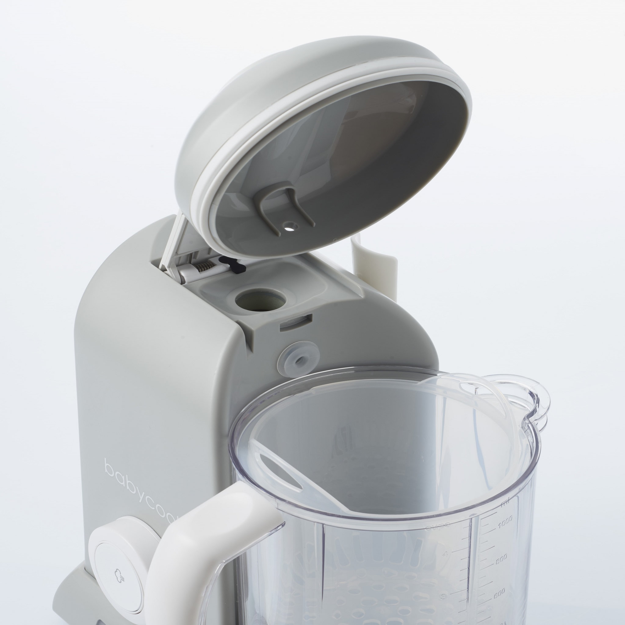 Voir la diapositive 7 : BEABA Cuiseur vapeur - mixeur BabyCook® - Gris