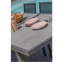 Voir la diapositive 3 : DCB GARDEN Table de jardin - 8/10 places - Céramique/aluminium - Anthracite - VENISE
