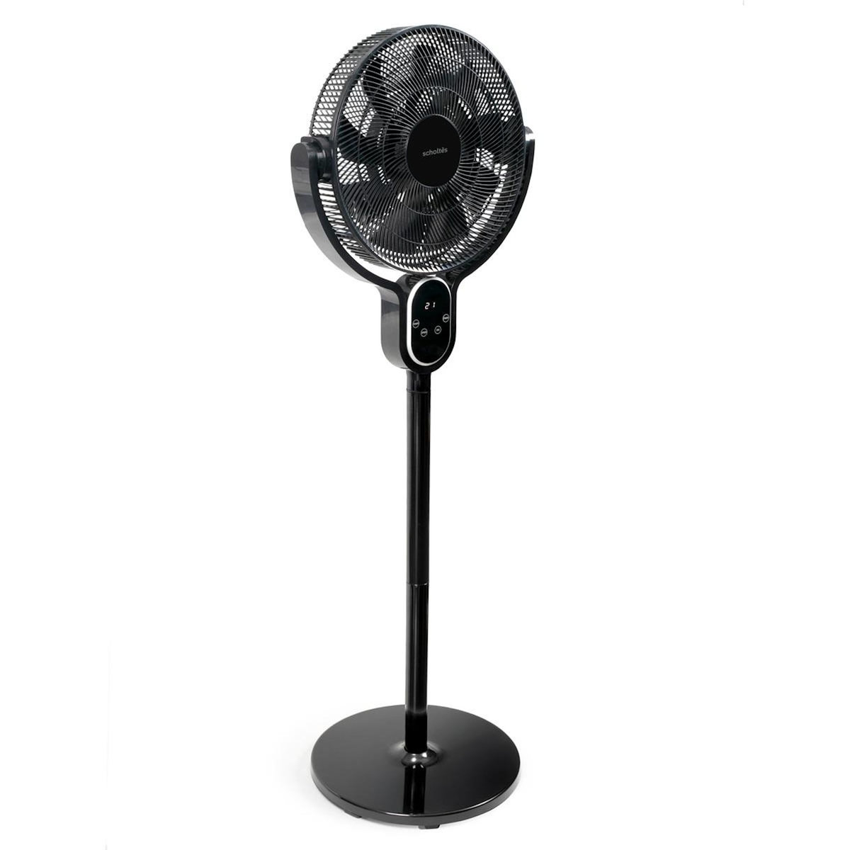 Scholtes Ventilateur sur pied 40cm 25w noir - SCUS800DT
