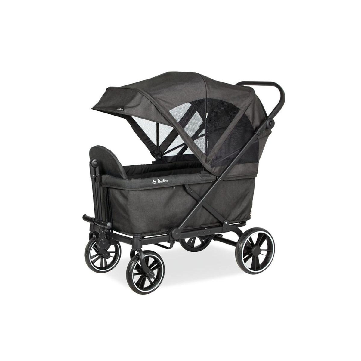 Pinolino Chariot enfant pliable Cruiser noir
