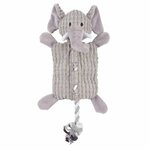 Paris Prix Peluche pour Chien  Éléphant  37cm Gris