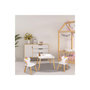 Voir la diapositive 4 : Paris Prix Table & 2 Chaises Enfant  Licorne Lily  55cm Blanc