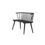 Voir la diapositive 6 : Paris Prix Banc Design en Bois  Bobby  120cm Noir