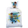 Voir la diapositive 2 : TOY STORY  Parure housse de couette enfant en coton 57 fils TOY STORY 4 ACTION