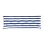 Voir la diapositive 4 : VIDAXL Coussin de banc de jardin rayures bleues et blanches 150x50x7cm