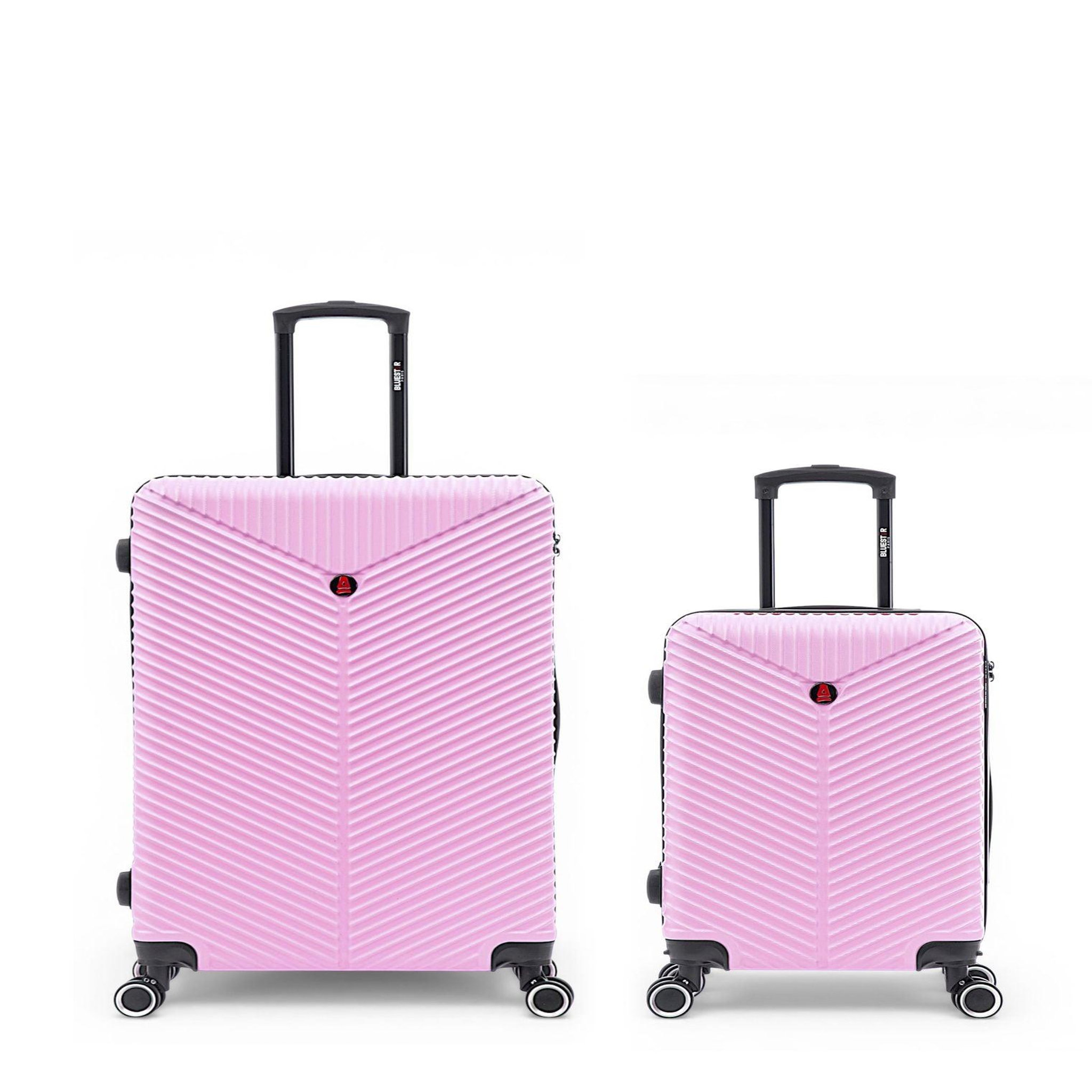 BLUESTAR Lot de 2 Valises Rigides Grand Format et Cabine GAITE
