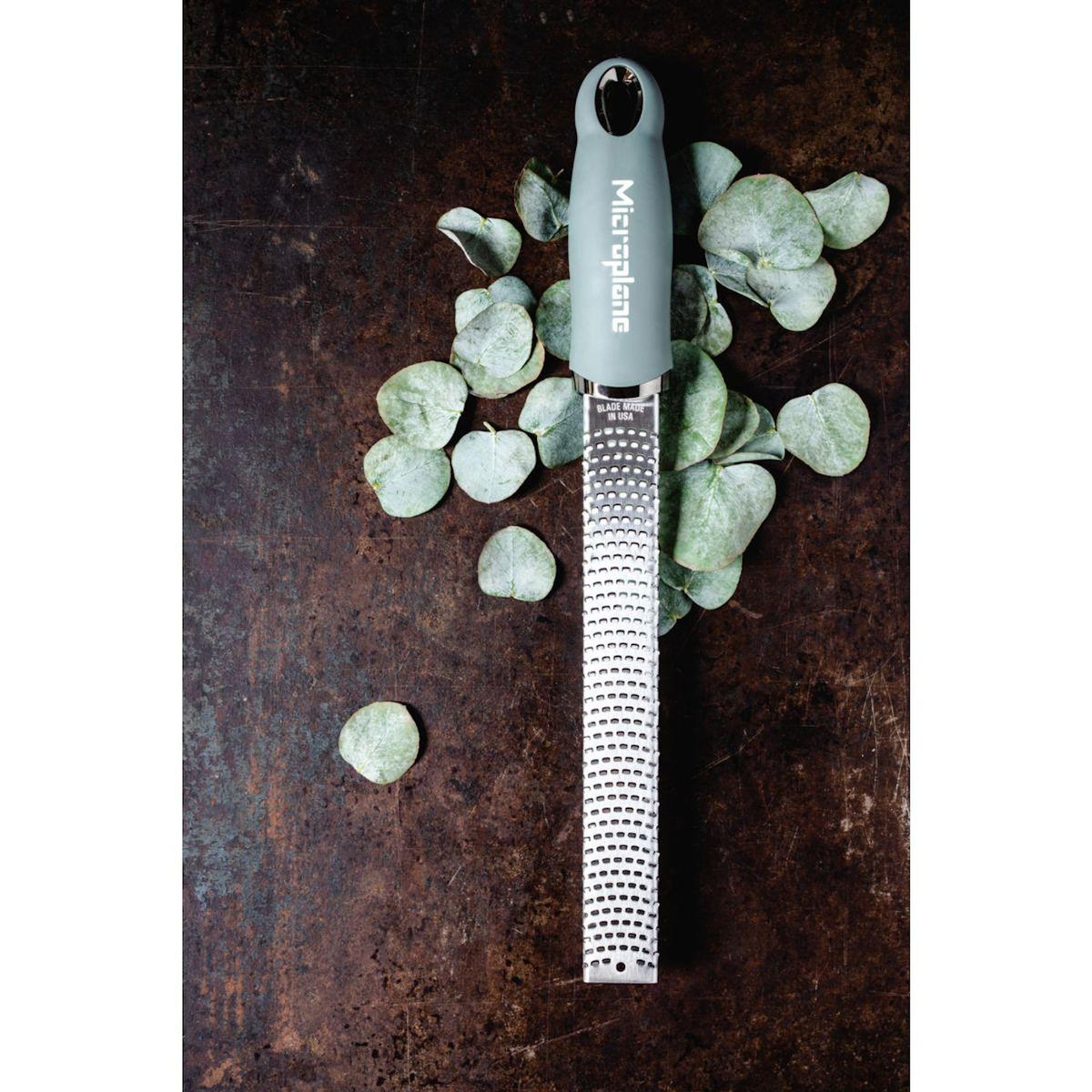 MICROPLANE Zesteur Premium Vert Eukalyptus