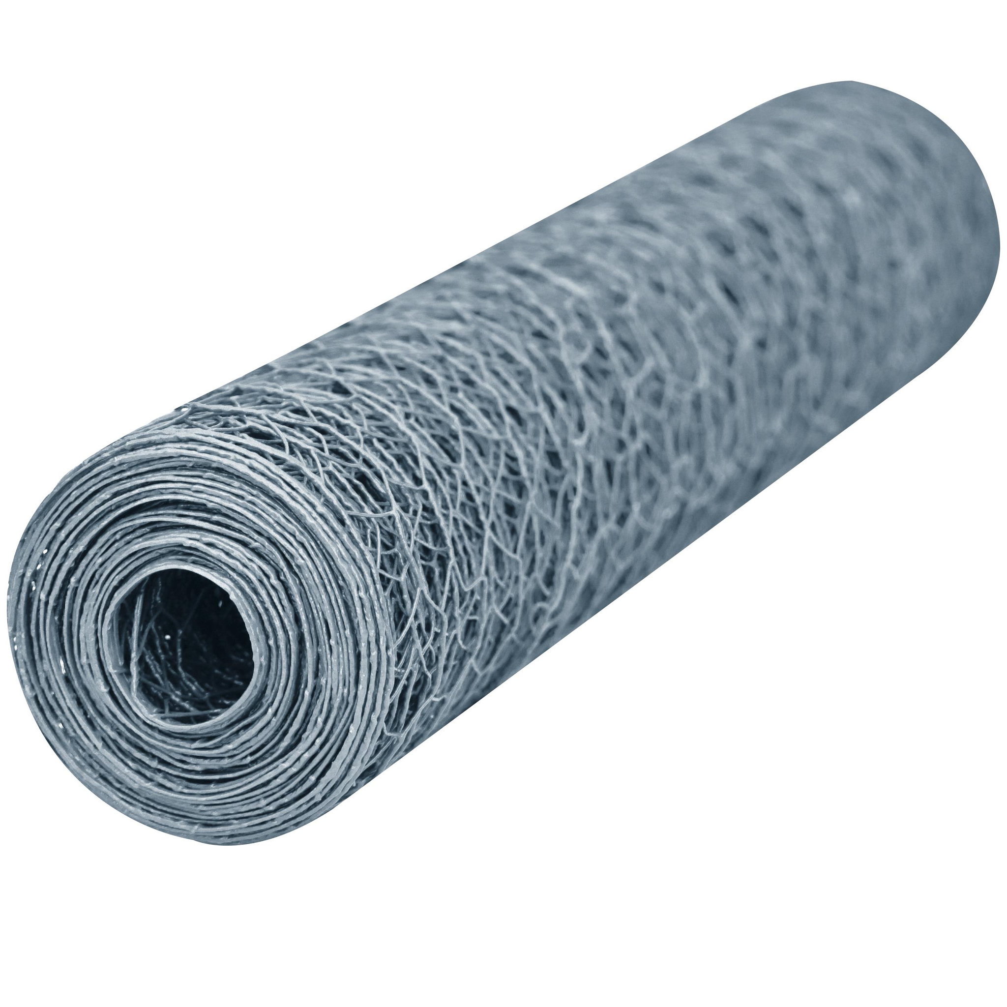 Voir la diapositive 1 :  Grillage fer galvanisé 0,50x5m carré 12,7mm Windhager