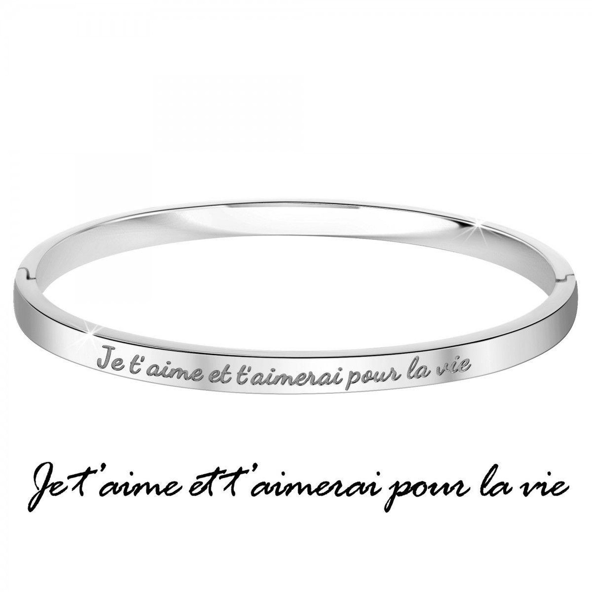 Voir la diapositive 3 : SC CRYSTAL Je t'aime et t'aimerai pour la vie - Bracelet par SC Crystal
