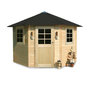 Voir la diapositive 1 : Habitat et Jardin Abri jardin bois  Nancy  - 5.70 m2 - 2.55 x 2.55 x 2.75 m - 28 mm