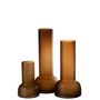 Voir la diapositive 4 : Paris Prix Vase Chandelier en Verre  Yoko  20cm Marron