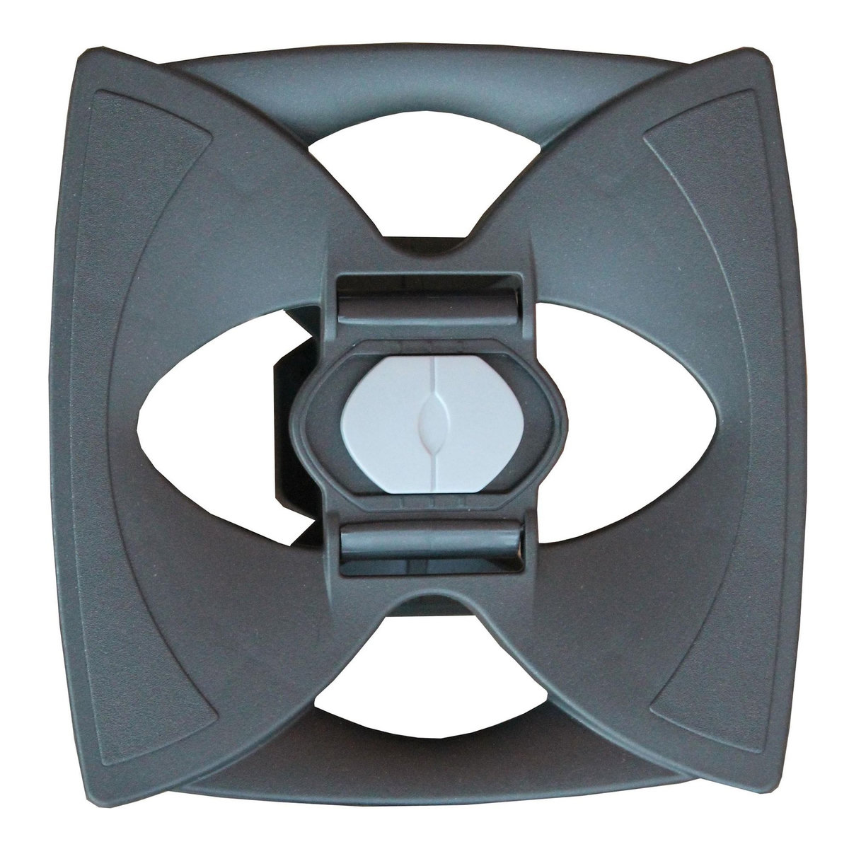 IDLITERIE Lot de Sommiers lattes plus plots gris anthracite